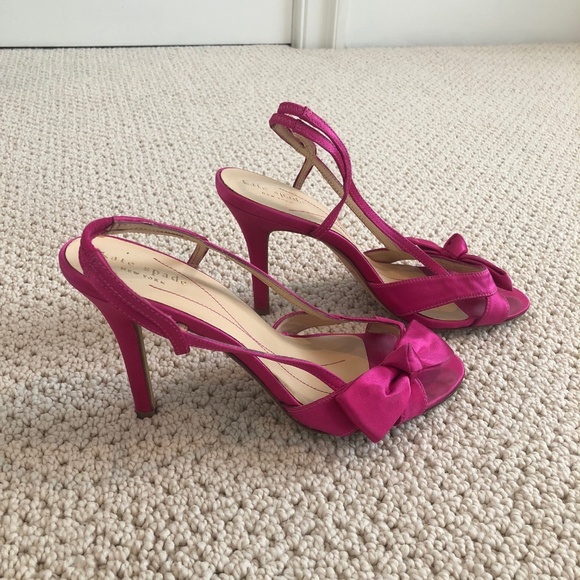 Kate Spade Pink Heels - Picture 2 of 3